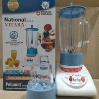 Gambar BLENDER MURAH BERKUALITAS/ BLENDER KACA NATIONAL VITARA 6 MATA PISAU dari mafiabarangonline undefined 2 Tokopedia