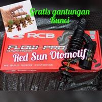 Gambar Shockbreaker RCB 340 mm Flow pro Tabung Rebound kompresi Vario 160 - Merah dari Red Sun Otomotif undefined 2 Tokopedia