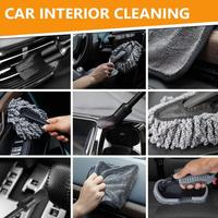 Gambar 9PCS Sikat Cuci Mobil/Kuas Detailing Mobil Perawatan Interior Celah - Set A dari boyiystore undefined 5 Tokopedia