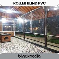 Gambar [GARANSI TERMURAH] Roller Blind Tirai Gulung PVC Transparant Outdoor - 0,5mm, Chain XL dari BLINDSPEDIA undefined 4 Tokopedia