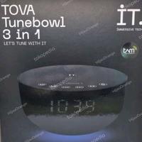 Gambar IT Radio FM Stereo Tova Tunebowl Alarm Bluetooth Speaker 3 in 1 Jam dari hijauorange undefined 4 Tokopedia