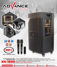 Gambar Speaker Portable Advance KK1600 KK-1600 15" Free 2Mic Wireless dari boss muda88 undefined 1 Tokopedia
