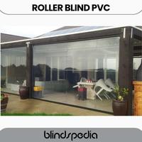 Gambar [GARANSI TERMURAH] Roller Blind Tirai Gulung PVC Transparant Outdoor - 0,5mm, Chain XL dari BLINDSPEDIA undefined 5 Tokopedia