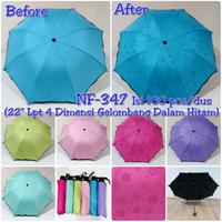 Gambar payung golf jumbo/payung lipat/payung terbalik/payung custom/promosi - lipat 2 biasa dari Tokoini murah undefined 3 Tokopedia