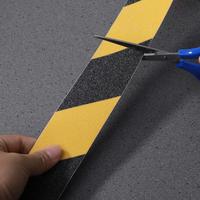 Gambar Lakban Perekat Safety Anti Slip untuk strip Tangga Lantai Keramik dll agar Tidak Licin - Kuning-Hitam dari JSA-RAYmart undefined 2 Tokopedia