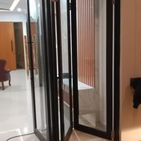 Gambar pintu lipat kaca aluminium dari Cipta Karya Aluminium &amp; Besi undefined 4 Tokopedia