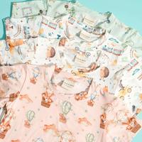 Gambar New Baju Tidur Anak Tencel Modal Pendek Short Pyjamas Piyama Anak - Green Van, 5-6 Years dari Elita_StoreID undefined 5 Tokopedia
