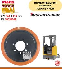 Gambar Roda Drive jungheinrich ETV 343x114 Hole 90mm Polyurethane Wheel Drive dari Roda Specialist undefined 1 Tokopedia