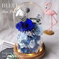 Gambar BUNGA LAMPU FLOWER GLASS DOME LED ROSE VALENTINE BOUQUET HAMPERS GIFT - Merah Muda dari COORDINATE Official undefined 1 Tokopedia