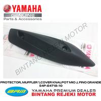 Gambar PROTECTOR, MUFFLER 1,COVER KNALPOT MIO J, FINO GRANDE 54P-E4718-10 dari Yamaha Bintang Rejeki Motor undefined 2 Tokopedia