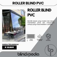 Gambar [GARANSI TERMURAH] Roller Blind Tirai Gulung PVC Transparant Outdoor - 0,5mm, Chain XL dari BLINDSPEDIA undefined 1 Tokopedia