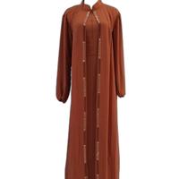Gambar baju abaya ceruty modern mewah dari kinloristore undefined 1 Tokopedia
