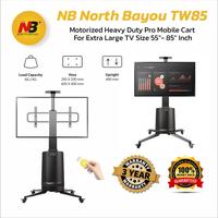 Gambar Bracket Standing TV LED 55 60 65 70 75 80 85 inch Electrical Motorized Aluminum Black dari Surya Bracket undefined 1 Tokopedia