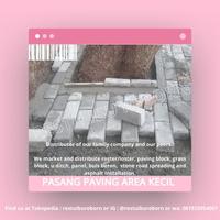 Gambar JASA PASANG PAVING BLOCK BATA / CONBLOCK KONBLOK cirendeu pak Irfan k2 dari Restu Ibu Reborn undefined 1 Tokopedia
