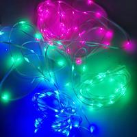 Gambar Lampu Hias LED Fairy Light 24V 5 Meter 50 Led Indoor Outdoor - Biru Muda dari Jogjaled12original undefined 2 Tokopedia