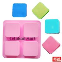 Gambar Cetakan Silikon Sabun Box 4 cavity dari CetakanMart undefined 4 Tokopedia