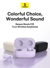 Gambar BASEUS Bowie E18 TWS True Wirelles Earphones Bluethooth 5.3 - White dari Top Tech Comp undefined 1 Tokopedia