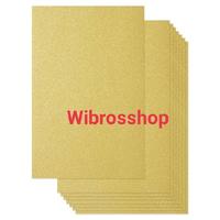 Gambar glitter paper / kertas glitter A4 250gr - gold dari wibros shop undefined 4 Tokopedia
