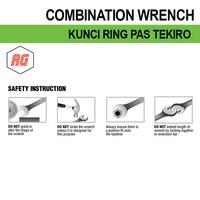 Gambar TEKIRO Kunci Ring Pas / TEKIRO Combination Wrench - 7mm dari Toko Aneka Guna Tangerang undefined 3 Tokopedia