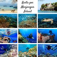 Gambar MC- Kartu pos kartupos Menjangan Island Bali Postcard - A dari freesia 99 undefined 1 Tokopedia