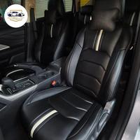 Gambar sarung jok mobil Wuling convero DB full seat 3 baris - hitam putih dari Komboy jok undefined 2 Tokopedia
