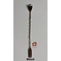 Gambar Long Bar Spoon / sendok panjang Cocktail bartender - 9inch dari Rumah-Kay undefined 2 Tokopedia