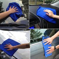 Gambar Lap Mobil Handuk Mikrofiber Lap Pengering Mobil 25 x 25CM WJJD201 Blue dari Zura.Id Official undefined 5 Tokopedia