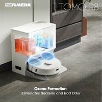 Gambar UMEDA TOMO R8 Robot Vacuum Cleaner Mop Combo + Auto Empty Station dari Satu Elektronik undefined 5 Tokopedia