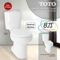 Gambar Kloset duduk TOTO CW 415 J / CW415J / CW 415 J / CW415J NEW - TUTUP ECO  dari BathRoomSolution undefined 1 Tokopedia