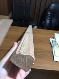 Gambar Lis Kayu Profil Lis Dinding Wal Moulding Wainscoting Kayu Meranti Oven - 122 cm dari Novrantama Grup undefined 3 Tokopedia