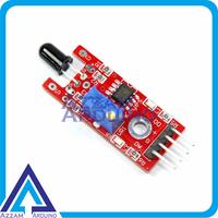 Gambar FLAME SENSOR MODULE FIRE DETECTION sensor api sensor kebakaran KY-026 dari azzam arduino undefined 4 Tokopedia