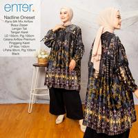 Gambar setelan celana jumbo terbaru ld 150 one set super jumbo nadline - latte dari Wirawan Asli undefined 2 Tokopedia