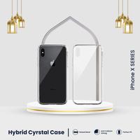 Gambar iPhone Case XS Max / XS / X / XR CORDE Hybrid Crystal Clear Case - iPhone X & XS dari Corde Pekanbaru undefined 1 Tokopedia