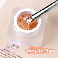 Gambar Monja 8ml Mica Shell, Gel Flake Sparkling, Sequins Mica Nail Gel dari pintubajaid undefined 3 Tokopedia