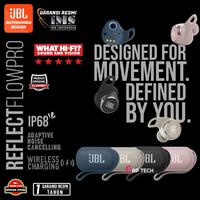 Gambar JBL Reflect Flow Pro Waterproof True Wireless ANC Sport Earbuds. TWS - WHITE dari GAP TECH OFFICIAL undefined 1 Tokopedia