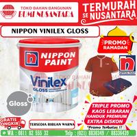 Gambar VINILEX GLOSS PUTIH 2,5L CAT TEMBOK GLOSSY VINILEX VINILEX GLOSS 15L - 2,5L, 300 WHITE dari Bumi Nusantara 85 undefined 1 Tokopedia