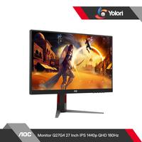 Gambar AOC Monitor Q27G4 27 Inch IPS 1440p QHD 180Hz HDMI DP Ergo VESA dari Yolori undefined 2 Tokopedia