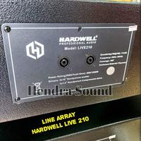 Gambar Speaker Line Array Pasif Hardwell Live 210 Original 10 inch Passive dari Hendra Sound Music undefined 5 Tokopedia