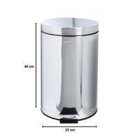 Gambar Tempat Sampah Pedal Soft Close 5 Ltr dari rupa rupa Store. undefined 2 Tokopedia