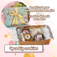 Gambar Big Cookies Gift Box - 4 pcs | Kue Kering Hampers Kado Ulang Tahun dari Honeybear Bakery undefined 3 Tokopedia