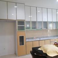 Gambar kitchen set minimalis aluminium dari Mandiri star Abadi undefined 1 Tokopedia