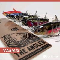 Gambar Umpan Casting THE ANGLER WADER 8-Ruas 13,7cm 27gr / Jointed Segmented Fishing Lure Pancing - Iwak Bandeng dari Christhershop undefined 3 Tokopedia