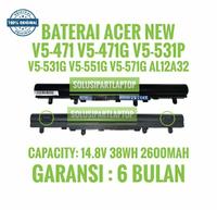 Gambar BATERAI ACER V5 V5-471 V5-431 V5-571 E1-422 ES1-411 AL12A32 ORI dari SOLUSIPARTLAPTOP undefined 2 Tokopedia