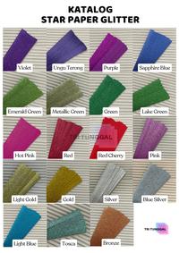 Gambar Kertas Bintang Glitter Paper Star 10gr Quilling - Light Gold dari tokotritunggal undefined 5 Tokopedia