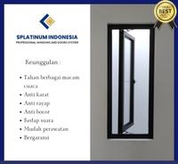 Gambar Jendela Upvc,kaca clear 5mm - Hitam, 600 x 1000 dari Splatinum Indonesia undefined 1 Tokopedia