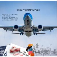 Gambar contoh tiket dummy dan reservasi hotel dari Evangellin22 undefined 2 Tokopedia