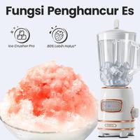 Gambar Mecoo Most Aesthetic 4 in 1 Ice Crusher Blender 300 Low Watt BPA Free - Milky White dari ExtraBelanja undefined 3 Tokopedia