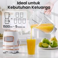 Gambar Mecoo Most Aesthetic 4 in 1 Ice Crusher Blender 300 Low Watt BPA Free - Milky White dari ExtraBelanja undefined 5 Tokopedia