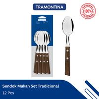 Gambar Sendok Makan Set Tramontina Tradicional 12 Pcs dari Market Level undefined 1 Tokopedia