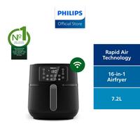 Gambar PHILIPS AirFryer XXL 7.2L 5000 Series Connected - HD9285/91 16-in-1 dari KyBrothers Elektronik undefined 1 Tokopedia